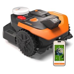 Worx Vision Cloud WR305E, 2WD Mähroboter ohne Begrenzungskabel, 500 m²