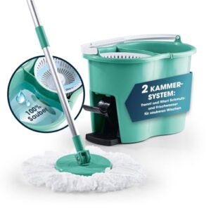 CLEANmaxx Power-Wischmopp mit Zwei-Kammer-Filtersystem