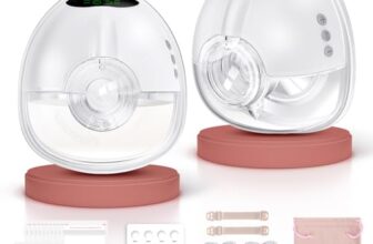 Lulia Milchpumpe Elektrisch LU05, Elektrische Milchpumpen Handsfree
