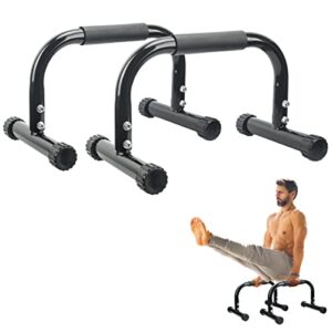 AmazeFan Parallettes, Handstand Barrenm, Großer Push Up Bar & & Dip Barren, Rutschfeste Liegestützgriffe, Calisthenics Equipment für Indoor & Outdoor, Geeignet für Heim-Fitness & Liegestütze