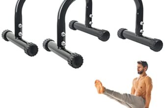 AmazeFan Parallettes, Handstand Barrenm, Großer Push Up Bar & & Dip Barren, Rutschfeste Liegestützgriffe, Calisthenics Equipment für Indoor & Outdoor, Geeignet für Heim-Fitness & Liegestütze