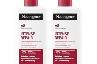 Neutrogena Intense Repair Reparierender CICA Bodybalsam, feuchtigkeitsspendende Bodylotion mit Glycerin & Centella Asiatica, nicht fettende Körperlotion für raue, sehr trockene Haut (250 ml)