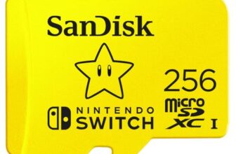 SanDisk microSDXC UHS-I Speicherkarte für Nintendo Switch 256 GB (U3, Class 10, 100 MB/s Übertragung, mehr Platz für Spiele)