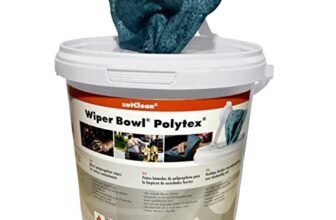 ZVG zetClean 50130-001 Wiper Bowl Polytex Reinigungstücher, blau, 25 x 25 cm ( 72 Stück)