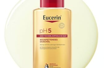 Eucerin pH5 Rückfettendes Duschöl 200 ml, Seifenfreie Hautpflege