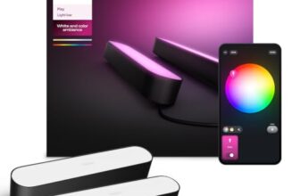 Philips Hue Play LED-Lightbar, 2er-Pack, Schwarz