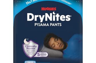 Huggies DryNites Nachtwindeln Jungen 8-13 Jahre, 9 Stück, Pyjama Pants