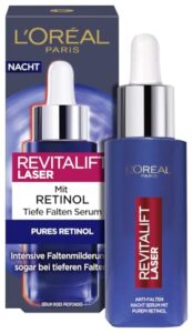 L’Oréal Paris Retinol Gesichtsserum zur Faltenminderung, 30ml