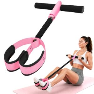 Widerstandsband mit Griff, Bauchtrainer Zuhause Flexipad Resistance Bands