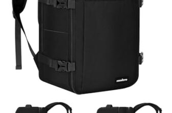 MOCOCITO Handgepäck Rucksack für Eurowings 40x30x20, Erweiterbar Untersitz-Kabinentasche, Maximale Größe der Kabinenreisetasche Flugtasche, Gepäck Weekender mit Schultergurt Handtasche Sporttasche-30L