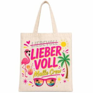 QMofeixiaodianQ Malle Jutebeutel Damen 38x42cm Baumwolltasche