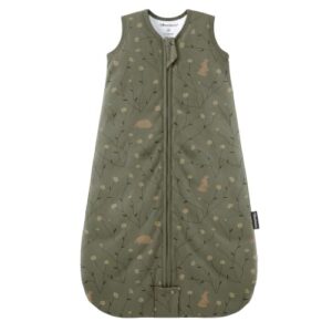 Mosebears Baby Schlafsack Winter 2.5 Tog,100% Baumwolle Baby Winterschlafsack für Babys 0-24 Monate,S(0-6 Monate)