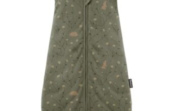 Mosebears Baby Schlafsack Winter 2.5 Tog,100% Baumwolle Baby Winterschlafsack für Babys 0-24 Monate,S(0-6 Monate)