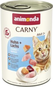 animonda Carny Adult Katzenfutter nass Huhn + Lachs (6 x 400 g)