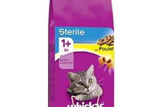 Whiskas Croquettes im Huhn für Katzen sterilisiert