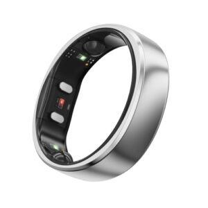 RingConn Gen 2 Smart Ring, weltweit erstes Schlafapnoe-Monitoring, Keine App-Abonnement, 12 Tage Akkulaufzeit, Stress-/Herzfrequenz-/Frauen-Gesundheits-Tracker, kompatibel mit Android und iOS