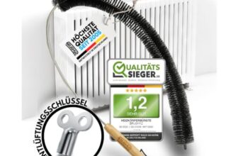 BRUSHYZ® Heizungsbürste 80cm I Heizkörperbürste zum Heizkörper Reinigen