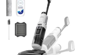 Tineco Floor One Stretch S6 Nass Trockensauger, 20Kpa，180°-Flachdesign