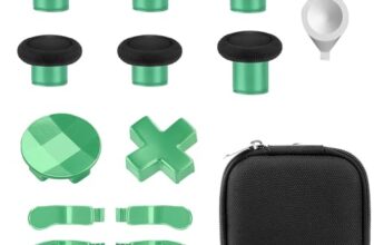 Gopiiphon 13-in-1-Ersatz-Daumenstifte für One Elite Series 2, Xbox Elite Controller Series 2 Zubehör Joystick Kit for Xbox Elite Wireless Controller Series 2 (Grasgrün)