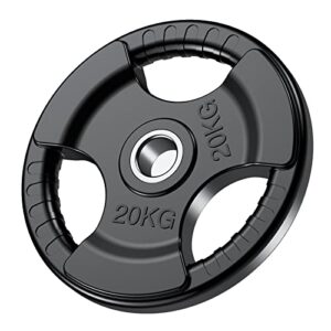 PhysKcal 1 x 20 kg Olympische Hantelscheiben mit Ø50 mm Bohrung