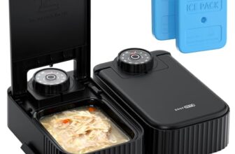 Futterautomat Katze Nassfutter Katzenfutter Automat: Futterspender Katze – 700ML Nassfutterautomat für Katzen mit 48 Stunden Timer – Automatischer Futterspender Hund mit Frische – 2 Mahlzeiten