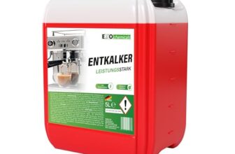 Entkalker Universalentkalker im 5 Liter Kanister für Kaffeemaschinen und Vollautomaten | universell einsetzbar zur kraftvollen Gerätereinigung | für 40 Anwendungen (5 Liter)