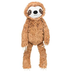 TRIXIE Hundespielzeug Faultier-Plüschtier, mit Sound – 56 cm