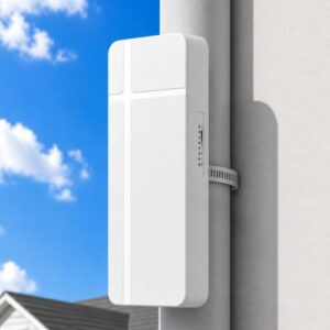 Outdoor WLAN Repeater,1200Mbps Outdoor WLAN Verstärker mit LAN-Anschluss