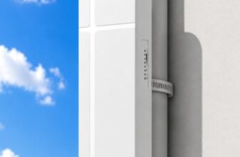 Outdoor WLAN Repeater,1200Mbps Outdoor WLAN Verstärker mit LAN-Anschluss