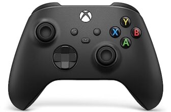 Xbox Wireless Controller – Carbon Black Series X|S, One, PCs, TVs, Mobilgeräte und mehr