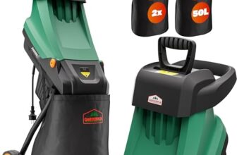 GARDEBRUK® Gartenhäcksler 2400W
