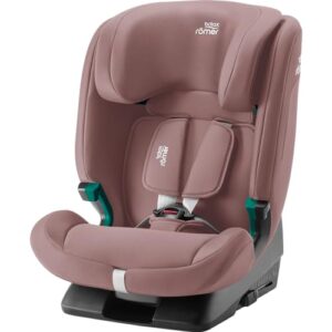 BRITAX RÖMER Kindersitz EVOLVAFIX, mit ISOFIX, für Kinder von 76-150 cm (i-Size), 15 Monate – 12 Jahre, Dusty Rose