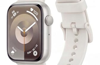 Smartwatch Damen Herren, 1.83″ HD Fitnessuhr & Fitness Tracker mit Schrittzähler/Blutdruckmessung/Pulsuhren/Telefonfunktion, Schlaftracker, 120+ Sportmodi, IP68 Wasserdicht Sportuhr für Iphone Android