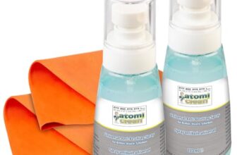 AtomiClean Antibeschlagspray: 2er-Set Universal-Anti-Beschlag-Spray für Brillen, Scheiben, je 100 ml (Brillenspray, Antibeschlagspray Brille, Auto)