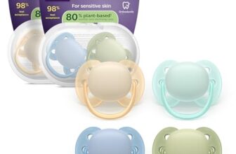 Philips Avent ultra soft Schnuller – kiefergerecht geformtes Design, für Babys von 0–6 Monaten, flexibles Saugerschild, symmetrischer Silikonsauger, BPA-frei, 4er-Pack, SCF091/50
