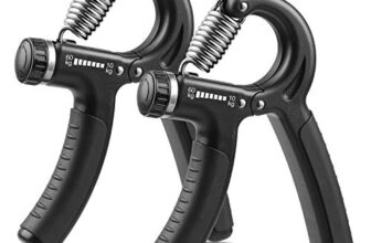 NIYIKOW 2er Set Handtrainer Unterarmtrainer, Einstellbarer Widerstand 10-60kg, Grip Griffkraft Trainer, Fingertrainer, Hand Unterarm Trainingsgerät, Für Sportler und Wiederherstellung der Hand