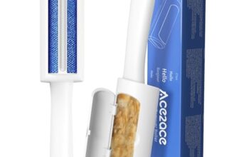 ACE2ACE Mini Fusselrolle Wiederverwendbar, Tierhaarentferner für Kleidung