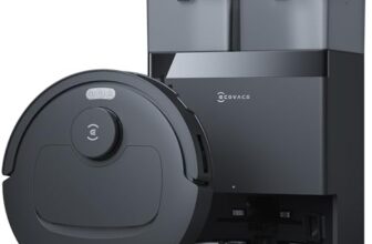 ECOVACS DEEBOT T30e Omni Saugroboter mit Wischfunktion, 25.000 Pa Saugkraft
