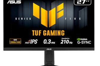 ASUS TUF Gaming VG27AQL5A 27 Zoll QHD 210Hz Fast IPS Gaming Monitor