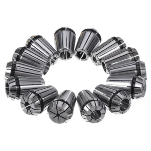 Machifit 14-teiliges ER20-Feder-Spannzangen-Set 1/8-1/2 Zoll Spannzangen für CNC-Fräsen und Drehmaschinenwerkzeuge