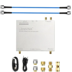 LibreCAL/LibreVNA 6GHz USB Vektoder-Netzanalyzer 100kHz bis 6GHz hohe Genauigkeit 50Ω Doppelpodert SMA-Anschluss tragbar