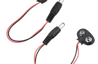 DC-9V-Batterieknopfleistungsstecker Mega 2560 1280 UNO R3 132 9V-Batterie-Schnalle T-Typ/I-Typ Geekcreit für Arduino – P
