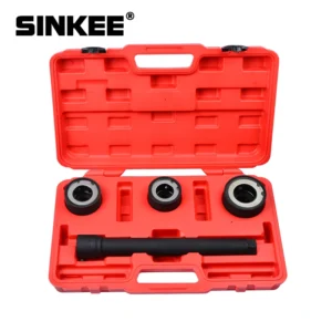 4pc Track Rod End Remover Installer Tool Kit Steering Rack Tie Rod End Axial Joint 30-35mm 35-40mm 40-45mm SK1048
