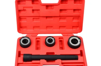 4pc Track Rod End Remover Installer Tool Kit Steering Rack Tie Rod End Axial Joint 30-35mm 35-40mm 40-45mm SK1048