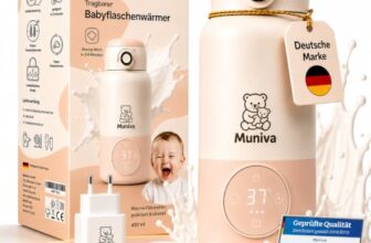 Flaschenwärmer Baby für unterwegs von Muniva® 450 ml und Warmhaltemodus