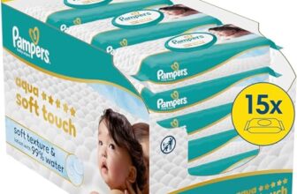 Pampers Aqua Soft Touch Baby-Feuchttücher, 15×60 (900 Stück)