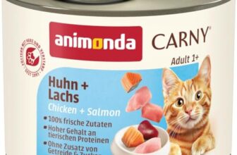animonda Carny Adult Katzen Nassfutter Huhn + Lachs (6 x 200g)