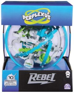 Spin Master Games Perplexus Rebel, 3D-Kugellabyrinth mit 70 Hindernissen – für fingerfertige Perplexus-Fans ab 6 Jahren