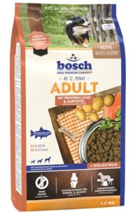 bosch Tiernahrung Adult Hundefutter trocken, Lachs & Kartoffel, 3 kg