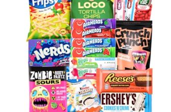 Amerikanische Süßigkeiten Box – 10-teiliger Mix aus Amerika & der ganzen Welt | Originale Trendprodukte | Geschenkidee für Geburtstage, Weihnachten & Snack-Fans